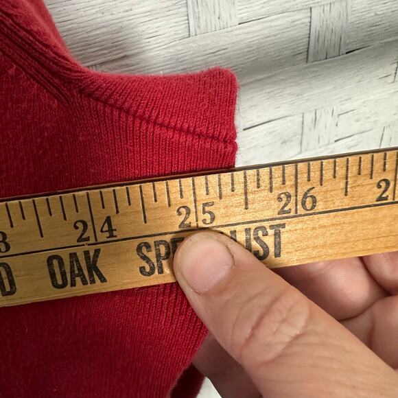 Tommy Hilfiger vintage cardigan, red blue white Tommy line zip front plus size - Picture 9 of 10